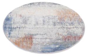 Kulatý koberec Ragolle Argentum 63393 6656 modrý krémový Rozměr: průměr 120 cm