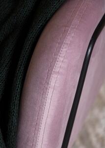 Euronábytek Křeslo MARIBOR růžové Barva nožiček: Černá