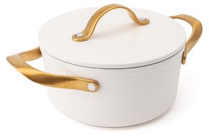 Elmich Nepřilnavý keramický hrnec Zen Ø 18 cm (2 l) - krémovo zlatá