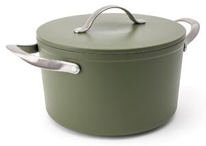 Elmich Nepřilnavý keramický hrnec Zen Ø 20 cm (3 l) - olivově zelená