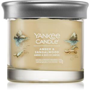 Yankee Candle Amber & Sandalwood vonná svíčka 122 g