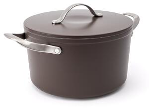 Elmich Nepřilnavý keramický hrnec Zen Ø 24 cm (5,5 l) - hnědá
