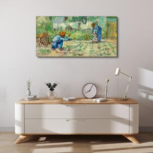Obraz na plátně Obraz na plátně První kroky van Gogh