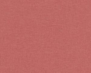A.S. Création | Vliesová tapeta na zeď Linen Style 36635-1 | 0,53 x 10,05 m | červená