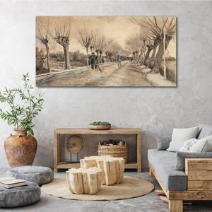 Obraz na plátně Obraz na plátně Silnice v Etten van Gogh