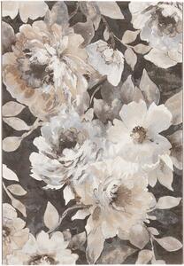 Moderní kusový koberec Ragolle Argentum 63421 3243 Květy béžový hnědý Rozměr: 200x290 cm