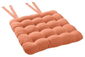 SOLID Podsedák se šňůrkami 35 x 37 cm - oranžová