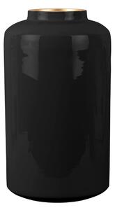 Černá smaltovaná váza PT LIVING Grand, výška 33 cm
