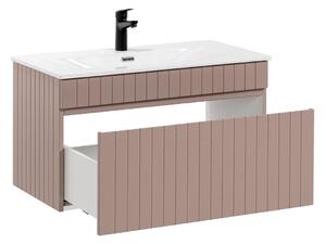 Koupelnová skříňka s umyvadlem ICONIC Rose U80/1 | 80 cm