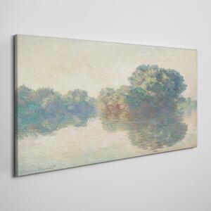 Obraz na plátně Obraz na plátně Seine v Givertovi Monetu