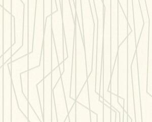 A.S. Création | Vliesová tapeta na zeď Emotion Graphic 36878-3 | 0,53 x 10,05 m | šedá, bílá