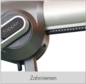 Doppler EXPERT 350P – zahradní slunečník s boční tyčí světle šedá (kód barvy T827)