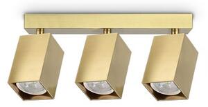 Stropní svítidlo 3x GU10 mosadzná IP20 Ideal Lux DYNAMITE 371283