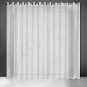 ZÁCLONA NA KROUŽCÍCH LEXY 300 CM X 250 CM CM BÍLÁ