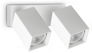 Nástěnné svítidlo 2x GU10 biela IP20 Ideal Lux DYNAMITE 371221