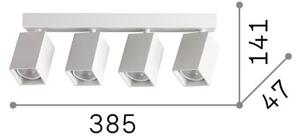 Stropní svítidlo 4x GU10 biela IP20 Ideal Lux DYNAMITE 367422