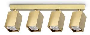 Stropní svítidlo 4x GU10 mosadzná IP20 Ideal Lux DYNAMITE 371375
