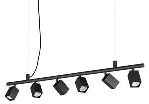 Závěsné svítidlo 6x GU10 čierna IP20 Ideal Lux DYNAMITE 371412
