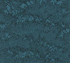 Vliesová tapeta na zeď Absolutely Chic 36972-6 | 0,53 x 10,05 m | modrá, černá | A.S. Création