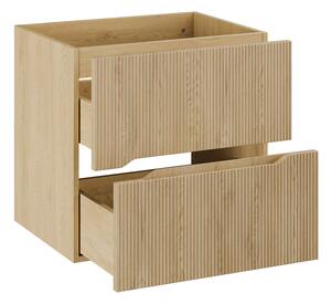 Comad Nordic Cremona skříňka 60x45.8x57 cm pod umyvadlo závěsná dub NORDIC CREMONA 82-60-46-2S