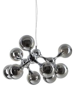 Závěsné svítidlo 9x E14 chrómová IP20 Ideal Lux NODI 370002