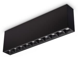 Stropní svítidlo LED 3000K čierna IP20 Ideal Lux LIKA 369945