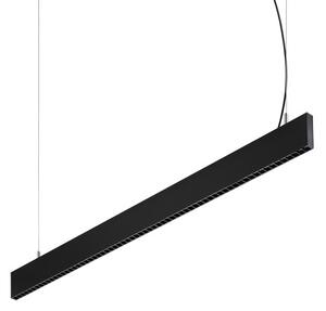 Závěsné svítidlo LED 4000K čierna IP20 Ideal Lux STEEL 368979