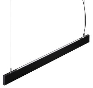 Závěsné svítidlo LED 4000K čierna IP20 Ideal Lux STEEL 368849