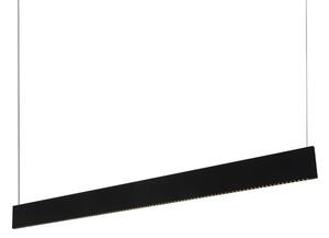 Závěsné svítidlo LED 3000K čierna IP20 Ideal Lux STEEL 368771