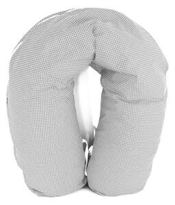 GADEO Kojící a relaxační polštář LITTLE DOTS GREY Výplň: EPS kuličky 3-4mm