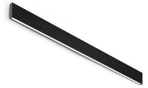 Nástěnné svítidlo LED 4000K čierna IP20 Ideal Lux STEEL 368894