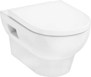 Hansgrohe GladeLake S wc mísa se sedátkem s pomalým sklápěním závěsná bez splachovacího kruhu bílá lesk 60309450