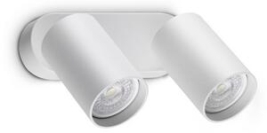 Nástěnné svítidlo 2x GU10 biela IP20 Ideal Lux DYNAMITE 367378