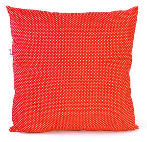 GADEO dekorační povlak na polštář LITTLE DOTS RED Rozměr: 30x30 cm