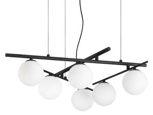 Závěsné svítidlo 6x G9 čierna IP20 Ideal Lux ATLAS 365114