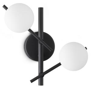 Nástěnné svítidlo 2x G9 čierna IP20 Ideal Lux ATLAS 365077