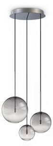 Závěsné svítidlo 3x G4 dymová IP20 Ideal Lux EQUINOXE 364834