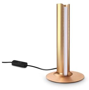Stolní lampa LED 3000K měděná IP20 Ideal Lux DORICA 362557