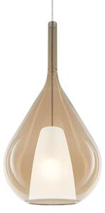 Závěsné svítidlo 3x E27 jantarová IP20 Ideal Lux KALIQUE 359748