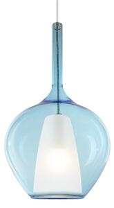 Závěsné svítidlo 1x E27 modrá IP20 Ideal Lux KALIQUE 359588