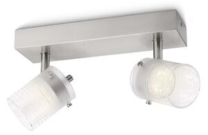 Philips 53262/67/16 - LED bodové svítidlo TOILE 2xLED/3W/230V P1097