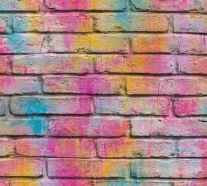 Papírová bordura na zeď Boys And Girls 6 36100-1 | 0,53 x 10,05 m | růžová, modrá, žlutá, šedá | A.S. Création