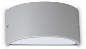 Venkovní nástěnné svítidlo 1x E27 šedá IP44 Ideal Lux REX 370965