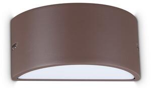 Venkovní nástěnné svítidlo 1x E27 kávová IP44 Ideal Lux REX 370941