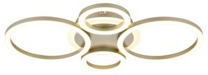 Globo 48039-40CO LED přisazené stropní svítidlo LORETTA | 40W integrovaný LED zdroj | 2646lm | 3000/4000/6000K | hnědá