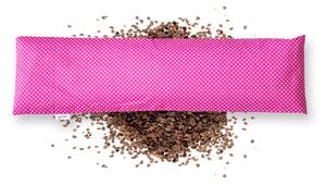 GADEO nahřívací pohankový bederní polštářek LITTLE DOTS FUCHSIE