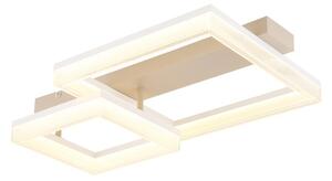 Globo 48047D1 LED přisazené stropní svítidlo ZARA | 24W integrovaný LED zdroj | 2100lm | 3000K | béžová