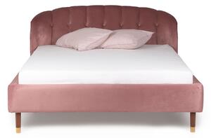 Euronábytek Čalouněná postel ROSIE 200 x 160 cm - růžová