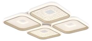 Globo 48097-60 LED přisazené stropní svítidlo MOSAIKO | 55W integrovaný LED zdroj | 2855lm | 2700-6000K | dálkové ovládání | stmívač | béžová