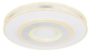 Globo 48276-48R LED přisazené stropní svítidlo MARU | 48W integrovaný LED zdroj | 3800lm | 2700-6000K | dálkové ovládání | stmívač | bílá
